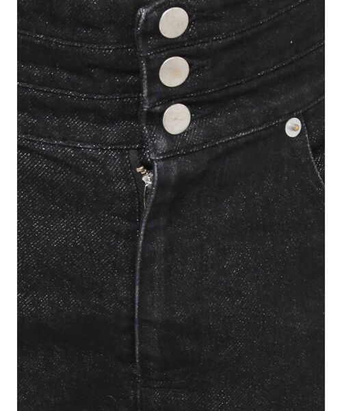 RESEXXY（リゼクシー）の「3連ボタンハイウエストデニムパンツ（デニムパンツ・レディース・インディゴブルー/ブラック・MEDIUM/SMALL）」の20枚目の写真