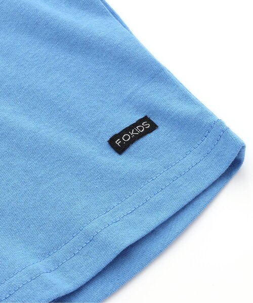 F.O.KIDS(エフオーキッズ)の「【ジュニア対応】カラバリグラフィックロンT(Tシャツ/カットソー・キッズ・ブルー/チャコール/グリーン/グレー/オフホワイト/ピンク・80/90/100/110/120/130/140/150)」の19枚目の写真