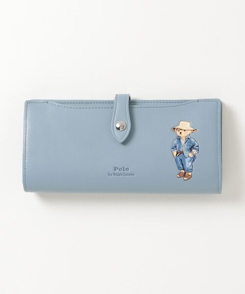 Polo ベア レザー スナップ ウォレット（財布）｜POLO RALPH