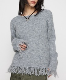 FRINGE LOOSE ニット