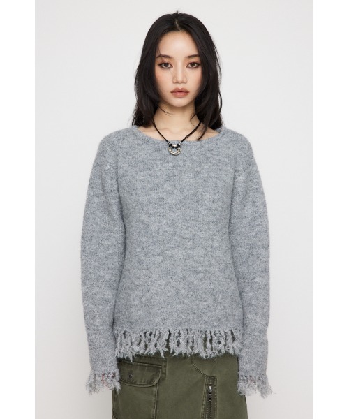 セール】FRINGE LOOSE ニット（ニット/セーター）｜LAGUA GEM