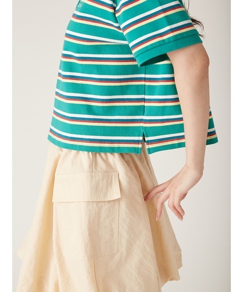 LILY BROWN(リリーブラウン)の「ポロシャツ(ポロシャツ・レディース・ブラック/ホワイト/グリーン・FREE)」の14枚目の写真