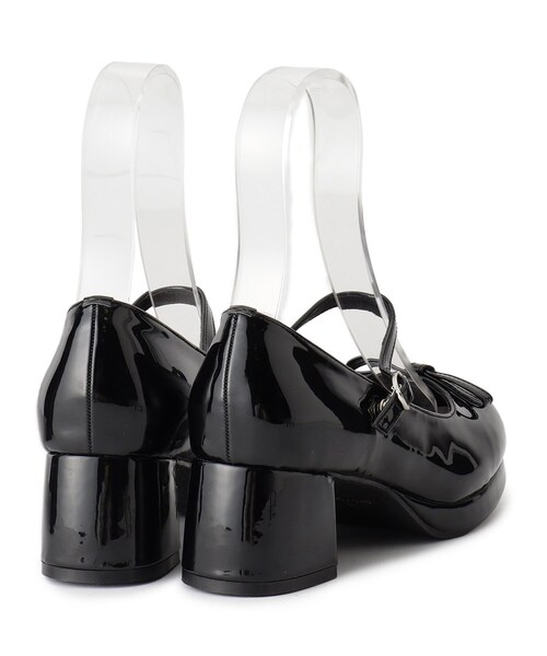 cs T&P（シーエスティーアンドピー）の「リボン付きラウンドストラップパンプス（パンプス・レディース・ブラック系1/アイボリー系1/ワイン系3/ダークブラウン系1・LL/L/M/S）」の17枚目の写真