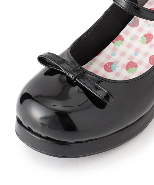 cs T&P（シーエスティーアンドピー）の「リボン付きラウンドストラップパンプス（パンプス・レディース・ブラック系1/アイボリー系1/ワイン系3/ダークブラウン系1・LL/L/M/S）」の20枚目の写真