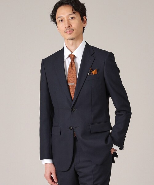 TAKEO KIKUCHI（タケオキクチ）の「【THE FLAGSHIP】シャドー番千鳥 グレンチェック スーツ（スーツセット・メンズ・ブラック系1/ネイビー系1・02/03/04）」の2枚目の写真