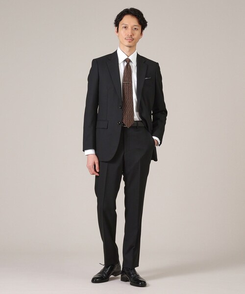 TAKEO KIKUCHI（タケオキクチ）の「【THE FLAGSHIP】シャドー番千鳥 グレンチェック スーツ（スーツセット・メンズ・ブラック系1/ネイビー系1・02/03/04）」の9枚目の写真