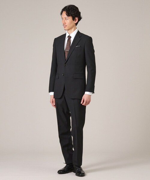 TAKEO KIKUCHI（タケオキクチ）の「【THE FLAGSHIP】シャドー番千鳥 グレンチェック スーツ（スーツセット・メンズ・ブラック系1/ネイビー系1・02/03/04）」の10枚目の写真