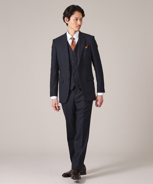 TAKEO KIKUCHI（タケオキクチ）の「【THE FLAGSHIP】シャドー番千鳥 グレンチェック スーツ（スーツセット・メンズ・ブラック系1/ネイビー系1・02/03/04）」の15枚目の写真