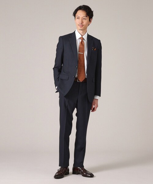 TAKEO KIKUCHI（タケオキクチ）の「【THE FLAGSHIP】シャドー番千鳥 グレンチェック スーツ（スーツセット・メンズ・ブラック系1/ネイビー系1・02/03/04）」の16枚目の写真