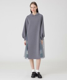 ブルーレーベルクレストブリッジチュールワンピース新品 BLUE LABEL CRESTBRIDGE（ブルーレーベルクレストブリッジ