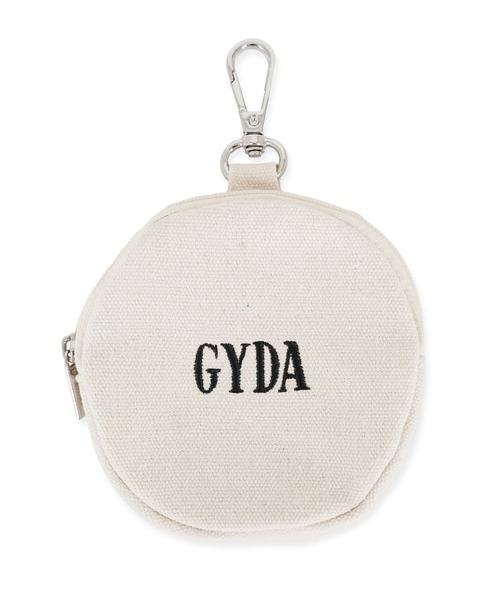 GYDA（ジェイダ）の「GYDA(ジェイダ) A4対応 ミニポーチ付きフリンジハンドルトートバッグ GY-B311（トートバッグ・レディース・アイボリー/ライトブルー/ブラック・FREE）」の9枚目の写真