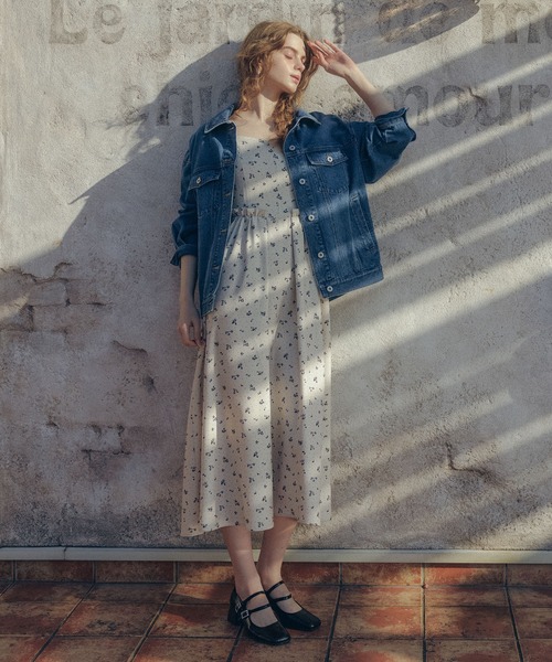 31 Sons de mode（トランテアン　ソン　ドゥ　モード）の「ルーズＧジャン（デニムジャケット・レディース・ブルー/インディゴブルー・フリー）」の4枚目の写真