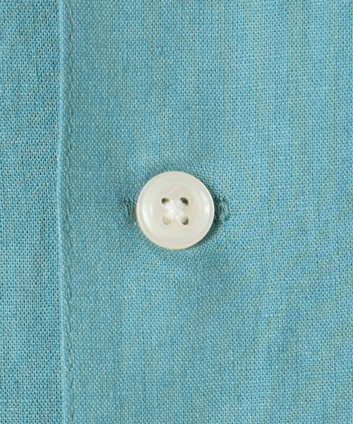 B.C STOCK（ベーセーストック）の「【European Flax / ヨーロピアンフラックス】リネンレーヨン フレンチフロントシャツ（シャツ/ブラウス・メンズ・ホワイト/ブラウン/ネイビー/ライトブルー・LARGE/MEDIUM）」の15枚目の写真