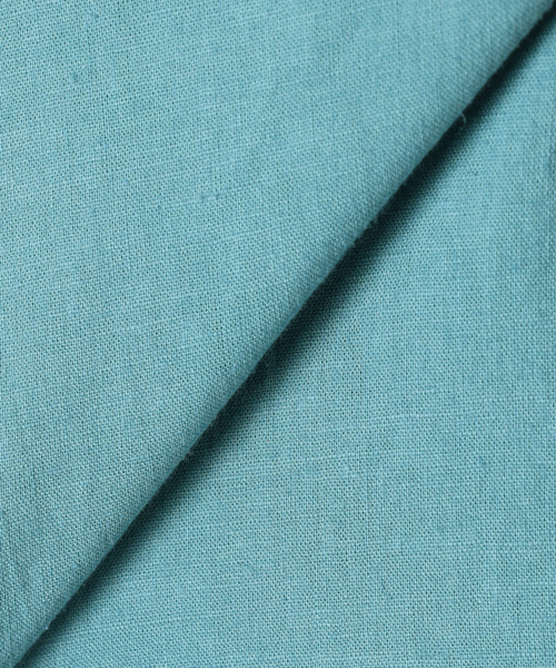 B.C STOCK（ベーセーストック）の「【European Flax / ヨーロピアンフラックス】リネンレーヨン フレンチフロントシャツ（シャツ/ブラウス・メンズ・ホワイト/ブラウン/ネイビー/ライトブルー・LARGE/MEDIUM）」の9枚目の写真