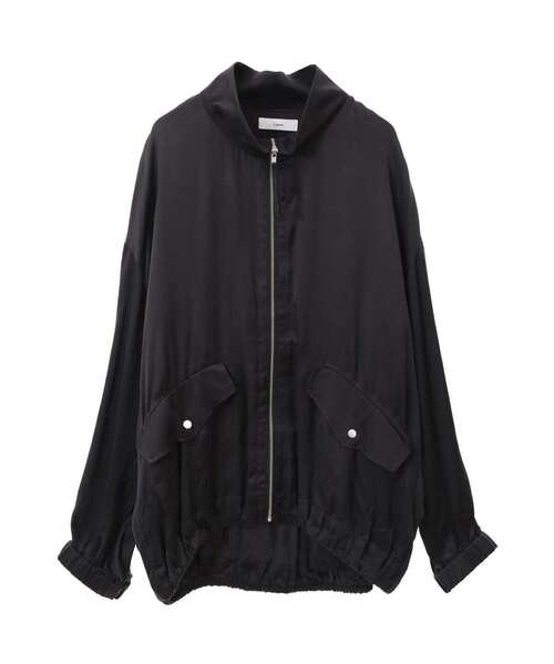 Liesse（リエス）の「サテンジップブルゾン（その他アウター・レディース・チャコールグレー/ベージュ・FREE）」の22枚目の写真