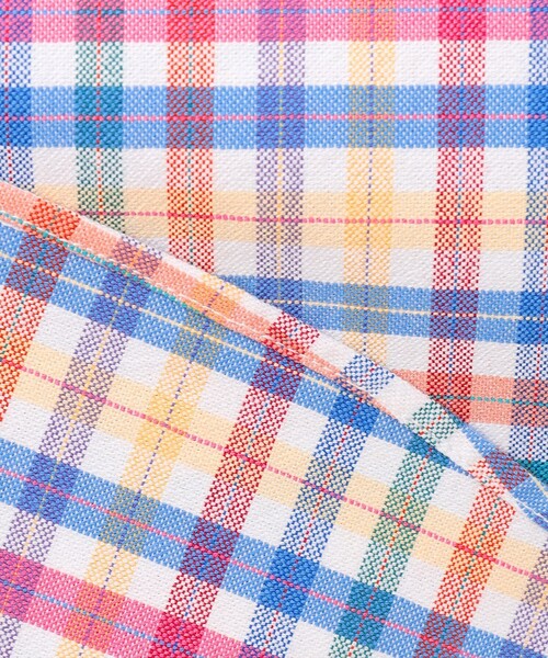 J.PRESS(ジェイプレス)の「コットンオックス マルチチェック シャツ / ボタンダウン(シャツ/ブラウス・メンズ・ホワイト系3・MEDIUM/X-LARGE/LARGE)」の22枚目の写真