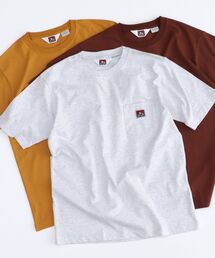BEN DAVIS | 【BEN DAVIS（ベンデイビス）】BEN'S POCKET TEE(REG) / ポケット 半袖 ワンポイント レギュラーサイズ ヘビーウエイト クルーネック(Tシャツ/カットソー)