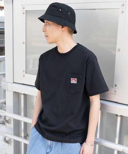 BEN DAVIS（ベンデイビス）の「【BEN DAVIS（ベンデイビス）】BEN'S POCKET TEE(REG) / ポケット 半袖 ワンポイント レギュラーサイズ ヘビーウエイト クルーネック（Tシャツ/カットソー・メンズ・ホワイト/ダークブラウン/チャコール/ネイビー/グレー/アッシュグレー/ダークグリーン/ブラック/ワイン・SMALL/MEDIUM/LARGE/X-LARGE）」の15枚目の写真