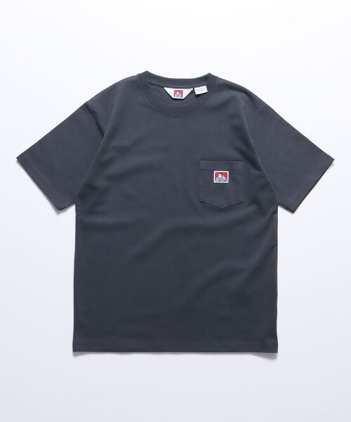 BEN DAVIS（ベンデイビス）の「【BEN DAVIS（ベンデイビス）】BEN'S POCKET TEE(REG) / ポケット 半袖 ワンポイント レギュラーサイズ ヘビーウエイト クルーネック（Tシャツ/カットソー・メンズ・ホワイト/ダークブラウン/チャコール/ネイビー/グレー/アッシュグレー/ダークグリーン/ブラック/ワイン・SMALL/MEDIUM/LARGE/X-LARGE）」の16枚目の写真