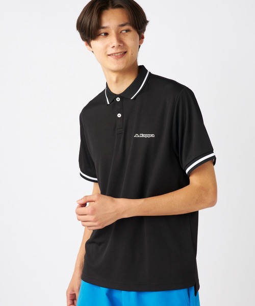 Kappa(カッパ)の「半袖ポロシャツ(ポロシャツ・メンズ・ブラック/ネイビー/ホワイト・MEDIUM/X-LARGE/LARGE)」の3枚目の写真