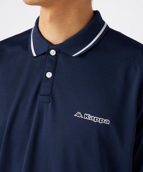 Kappa(カッパ)の「半袖ポロシャツ(ポロシャツ・メンズ・ブラック/ネイビー/ホワイト・MEDIUM/X-LARGE/LARGE)」の21枚目の写真