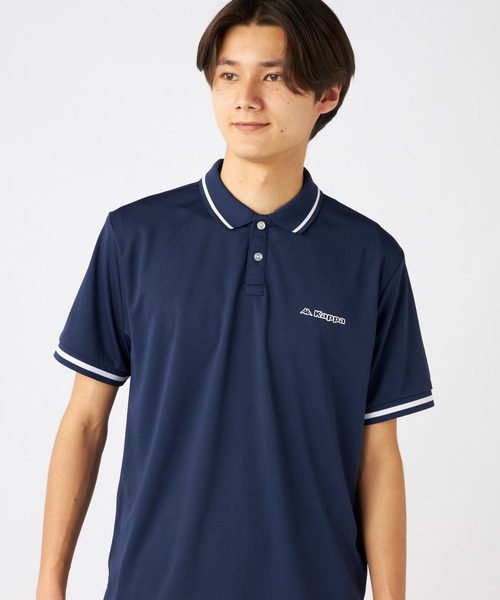 Kappa(カッパ)の「半袖ポロシャツ(ポロシャツ・メンズ・ブラック/ネイビー/ホワイト・MEDIUM/X-LARGE/LARGE)」の6枚目の写真
