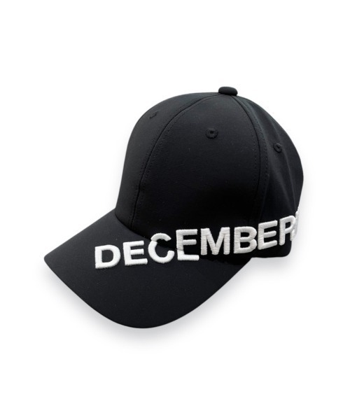 DECEMBERMAY ロゴキャップ DECEMBERMAY（ディセンバーメイ）の「water repellent cap（キャップ