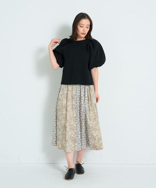 【ADIEU TRISTESSE】COTTON SURF ミラノリブパフPO セール】COTTON SURF ミラノリブパフP/O（ニット/セーター