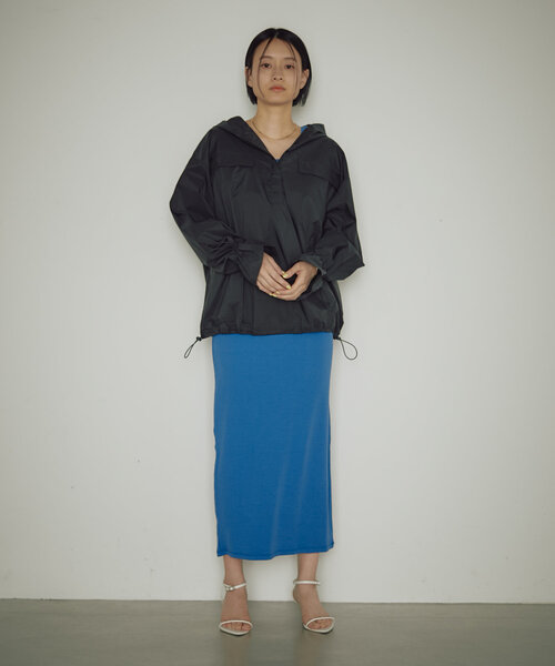 earthy（アーシー）の「リブタンクロングワンピース（ワンピース・レディース・ブラック/ブルー/ホワイト/ブラウン・SMALL/MEDIUM）」の16枚目の写真