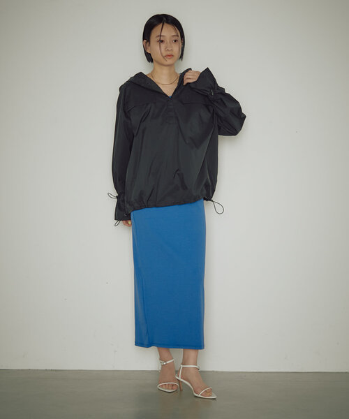 earthy（アーシー）の「リブタンクロングワンピース（ワンピース・レディース・ブラック/ブルー/ホワイト/ブラウン・SMALL/MEDIUM）」の17枚目の写真