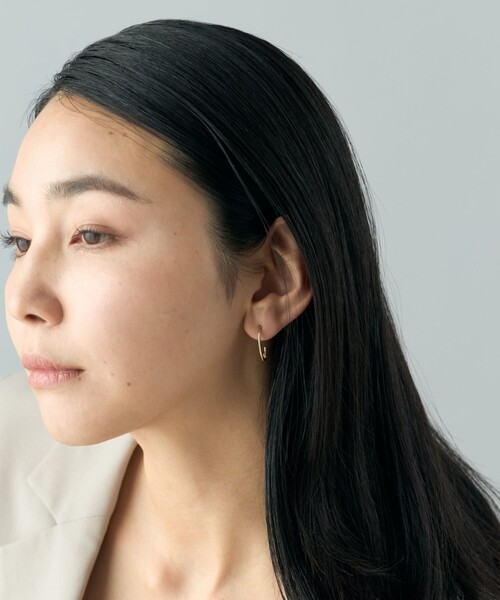 Jouete（ジュエッテ）の「[サスペンダー] K10YG ピアス パール（ピアス（片耳用）・レディース・イエローゴールド・FREE）」の5枚目の写真