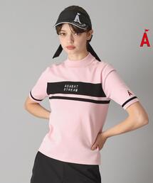 ADABAT STREAM（アダバットストリーム）の「半袖モックネック ニット（ニット/セーター）」