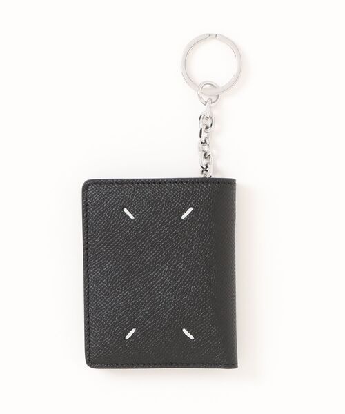 Maison Margiela（メゾンマルジェラ）の「CARD HOLDER CLIP 2 KEY RING（キーケース/キーアクセサリー・レディース・ブラック・ONE SIZE）」の4枚目の写真