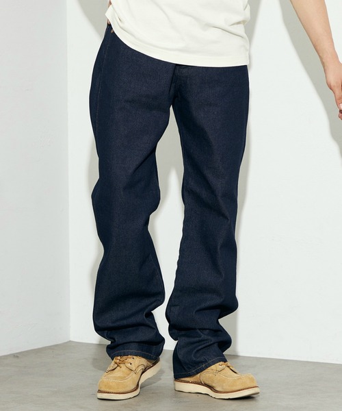 Wrangler（ラングラー）の「Wrangler/ラングラー【US ORIGINAL】13MWZ ストレートジーンズ/ストレートデニムパンツ（デニムパンツ・メンズ・インディゴブルー・34/32/30/28/36）」の2枚目の写真