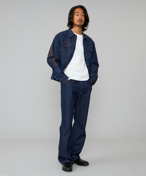 Wrangler（ラングラー）の「Wrangler/ラングラー【US ORIGINAL】13MWZ ストレートジーンズ/ストレートデニムパンツ（デニムパンツ・メンズ・インディゴブルー・34/32/30/28/36）」の19枚目の写真