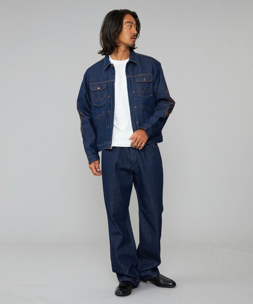 Wrangler（ラングラー）の「Wrangler/ラングラー【US ORIGINAL】13MWZ ストレートジーンズ/ストレートデニムパンツ（デニムパンツ・メンズ・インディゴブルー・34/32/30/28/36）」の18枚目の写真