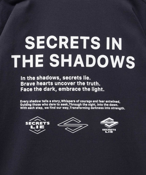Mac-House(マックハウス)の「T-GRAPHICS メッセージプリント長袖Tシャツ(Tシャツ/カットソー・メンズ・オートミール/モカ/ホワイト/ブラック/ブルーグレー・S/M/L/XL)」の13枚目の写真