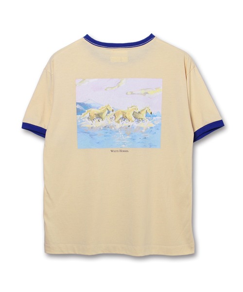 Common Noun(コモン ナウン)の「“HORSE” Shuhei Koki 半袖T(Tシャツ/カットソー・レディース・ブラック/イエロー/杢グレー/ホワイト/ピンク・L/M)」の9枚目の写真