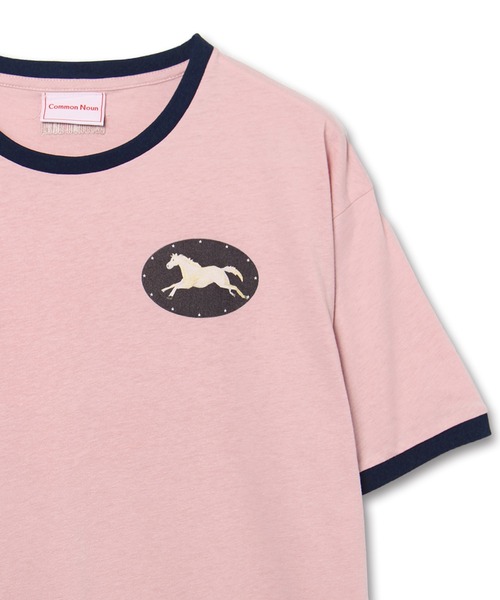 Common Noun(コモン ナウン)の「“HORSE” Shuhei Koki 半袖T(Tシャツ/カットソー・レディース・ブラック/イエロー/杢グレー/ホワイト/ピンク・L/M)」の17枚目の写真