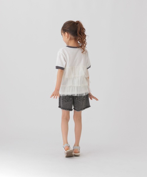 GLOBAL WORK（グローバルワーク）の「GOODデニムショーツ/T/293273（デニムパンツ・キッズ・ブルー系3/ブラック系・120cm/110cm/100cm）」の5枚目の写真