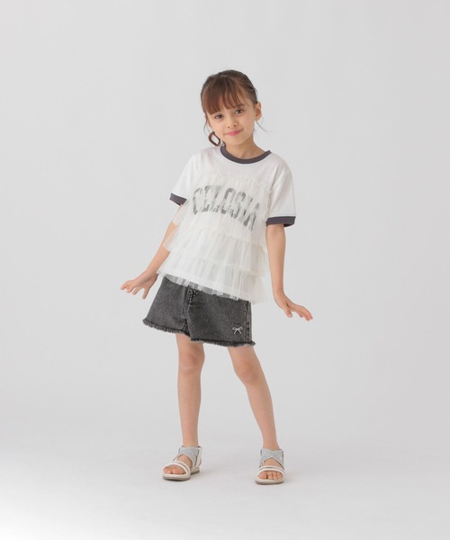 GLOBAL WORK（グローバルワーク）の「GOODデニムショーツ/T/293273（デニムパンツ・キッズ・ブルー系3/ブラック系・120cm/110cm/100cm）」の6枚目の写真