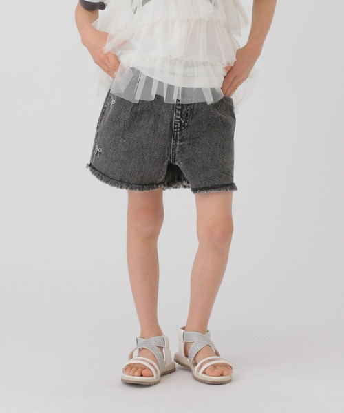 GLOBAL WORK（グローバルワーク）の「GOODデニムショーツ/T/293273（デニムパンツ・キッズ・ブルー系3/ブラック系・120cm/110cm/100cm）」の7枚目の写真