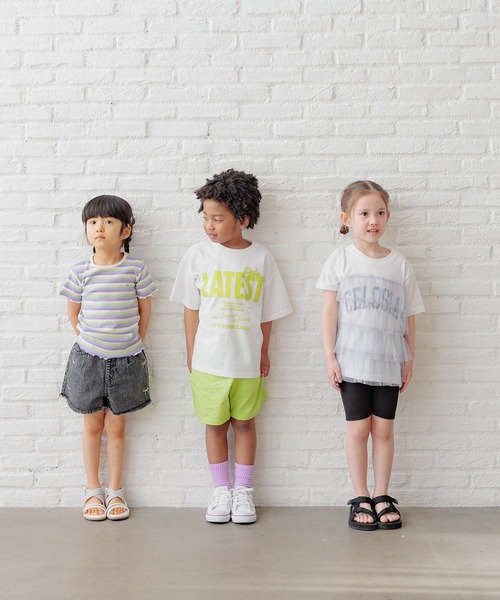 GLOBAL WORK（グローバルワーク）の「GOODデニムショーツ/T/293273（デニムパンツ・キッズ・ブルー系3/ブラック系・120cm/110cm/100cm）」の21枚目の写真