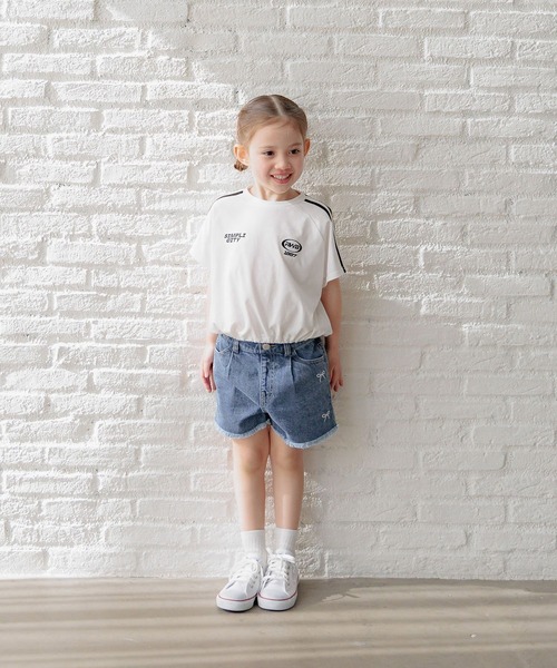 GLOBAL WORK（グローバルワーク）の「GOODデニムショーツ/T/293273（デニムパンツ・キッズ・ブルー系3/ブラック系・120cm/110cm/100cm）」の22枚目の写真