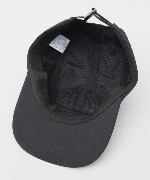 KRIFF MAYER(クリフメイヤー)の「撥水加工 リップストップナイロン ジェットキャップ 吸汗速乾スベリ使用(キャップ・メンズ・マルチ/ブラック・FREE)」の16枚目の写真
