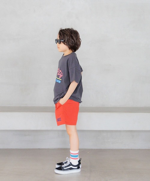 BAYFLOW（ベイフロー）の「[豊富なカラー展開]HAPPYカラーショーツ(KIDS)（その他パンツ・キッズ・オレンジ/ブラック/ネイビー/ブルー/オフホワイト・140cm/130cm/120cm/110cm/150cm）」の16枚目の写真