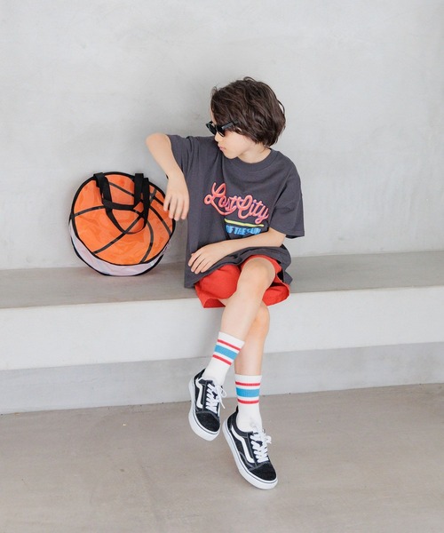 BAYFLOW（ベイフロー）の「[豊富なカラー展開]HAPPYカラーショーツ(KIDS)（その他パンツ・キッズ・オレンジ/ブラック/ネイビー/ブルー/オフホワイト・140cm/130cm/120cm/110cm/150cm）」の15枚目の写真