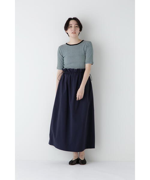 human woman（ヒューマンウーマン）の「◆【撥水】ナイロンストレッチギャザースカート（スカート・レディース・カーキ/ネイビー・MEDIUM/SMALL）」の18枚目の写真