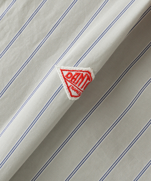 DANTON（ダントン）の「DANTON/ダントン バンドカラーシャツ #DTB0341（シャツ/ブラウス・レディース・ピンク/ライトグレー・FREE）」の21枚目の写真
