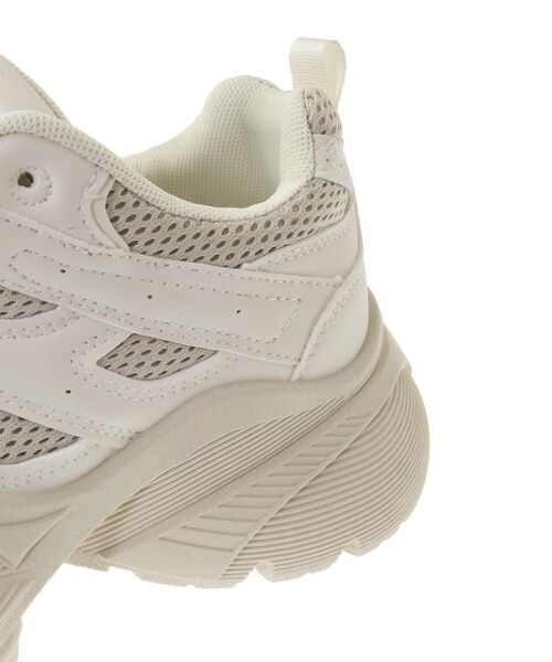 Green　Parks（グリーンパークス）の「・LENA メッシュコンビスニーカー（スニーカー・レディース・ブラック/アイボリー・LL/L/M/S）」の7枚目の写真